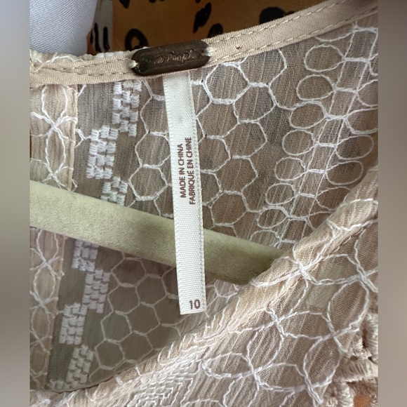 Free People Wherever You Go Dress Sz 10 - Picture 6 of 6